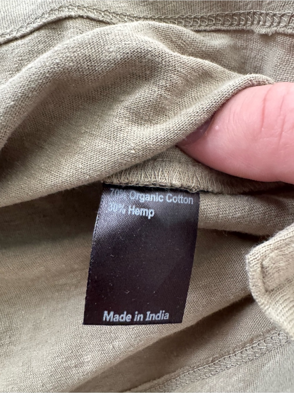 Flint and Tender Sage Cotton/Hemp Polo - Picture 6 of 6